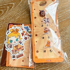 Pop Mart Women's Accessory Set - Rings and Stickers-Multicolor